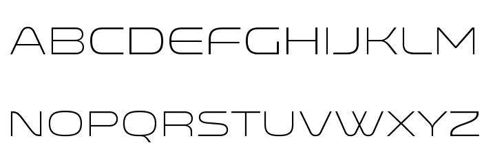 Venera300 Font LOWERCASE