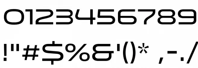 Venera700 Font OTHER CHARS