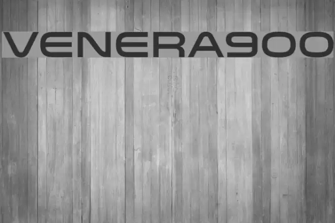 Venera900 Font examples