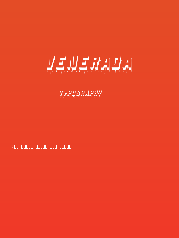 Venerada Poster