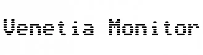 Venetia Monitor  免费字体下载
