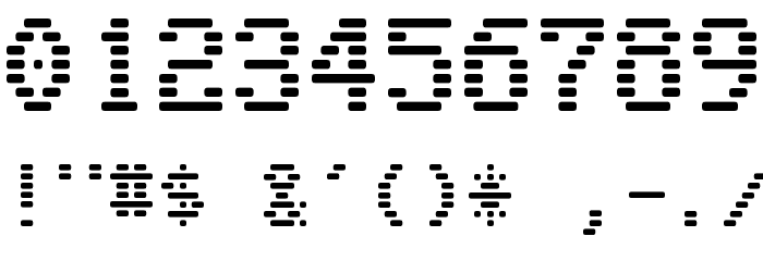 Venetia Monitor Font OTHER CHARS