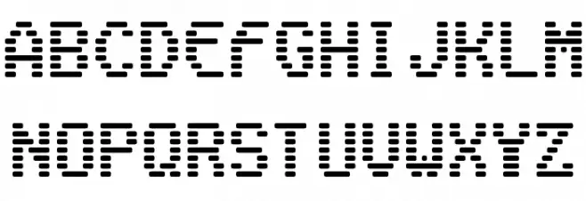 Venetia Monitor Schriftart Groß