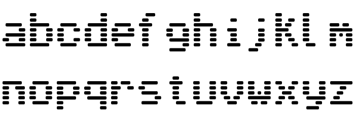Venetia Monitor Font LOWERCASE