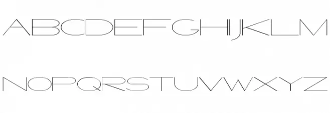 Venetian Sound System Font Litere mari