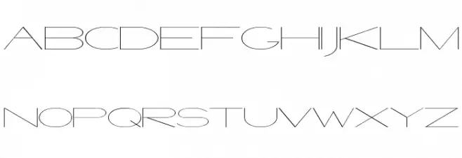 Venetian Sound System Font LOWERCASE