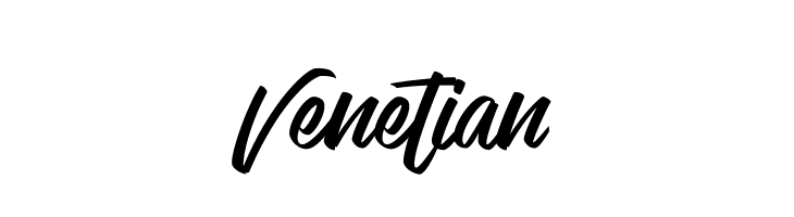 Venetian フォント