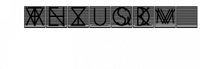 VenetianBlind Fonte OUTROS PERSONAGENS