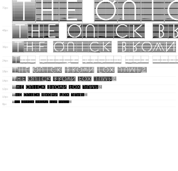 VenetianBlindInverse Waterfall