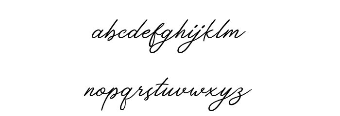 Venettica-Regular Font LOWERCASE