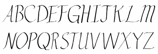 Vengeance 1 Font Litere mari
