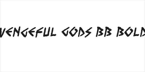 Vengeful Gods BB Bold Logo