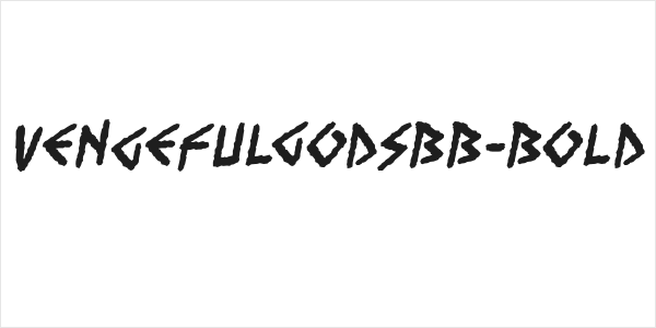 VengefulGodsBB-Bold Logo