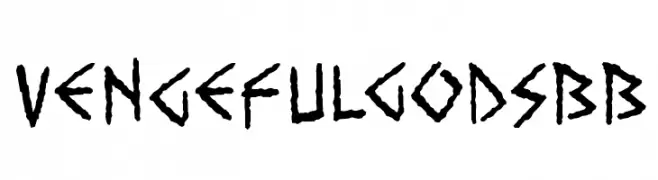 VengefulGodsBB  baixar fontes gratis
