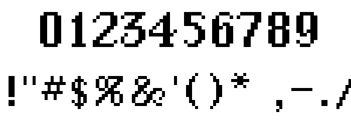 Venice Classic Font OTHER CHARS
