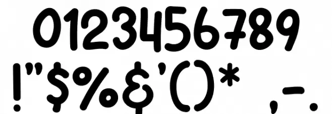 Venily Font OTHER CHARS