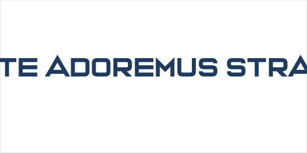 Venite Adoremus Straight Logo