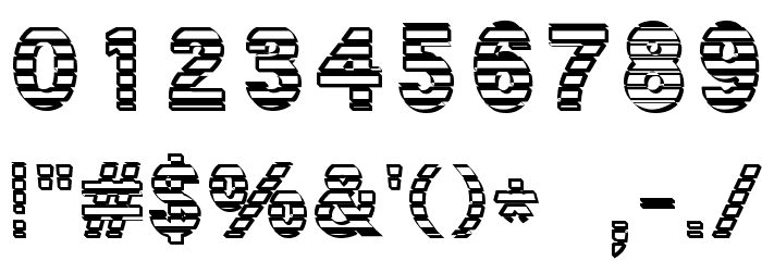 Venitiennes Tryout Font OTHER CHARS