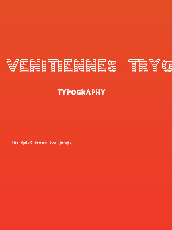 Venitiennes Tryout Poster