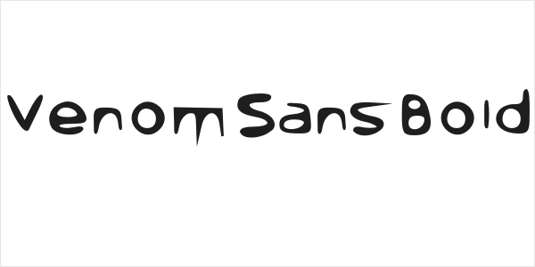 Venom Sans Bold Logo