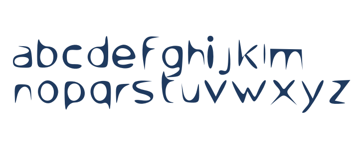 Venom Sans Lowercase