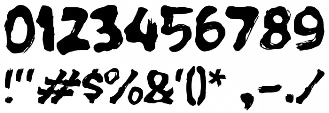 Venomua Шрифта ДРУГИЕ символов