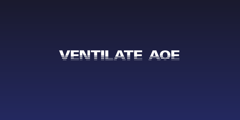 Ventilate AOE Social Header