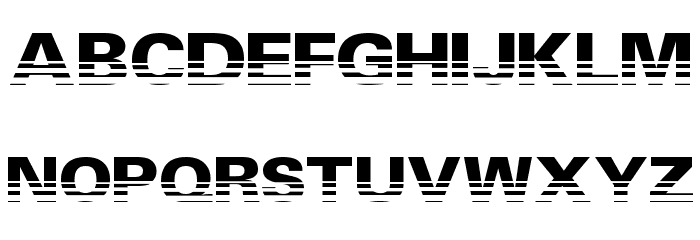 Ventilate AOE Font LOWERCASE