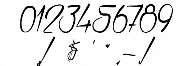 Ventilla Stone Font OTHER CHARS