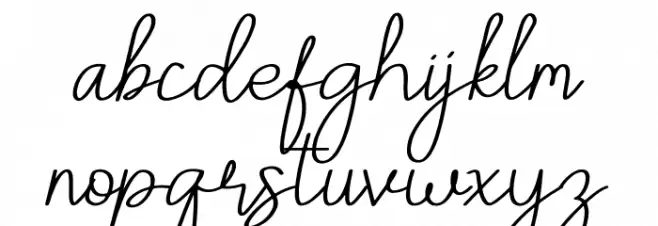 Ventina Font LOWERCASE