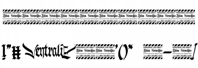 Ventralie personal use Font OTHER CHARS