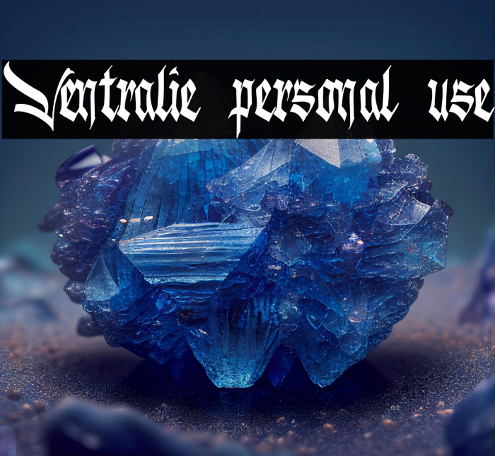 Ventralie personal use Example 2