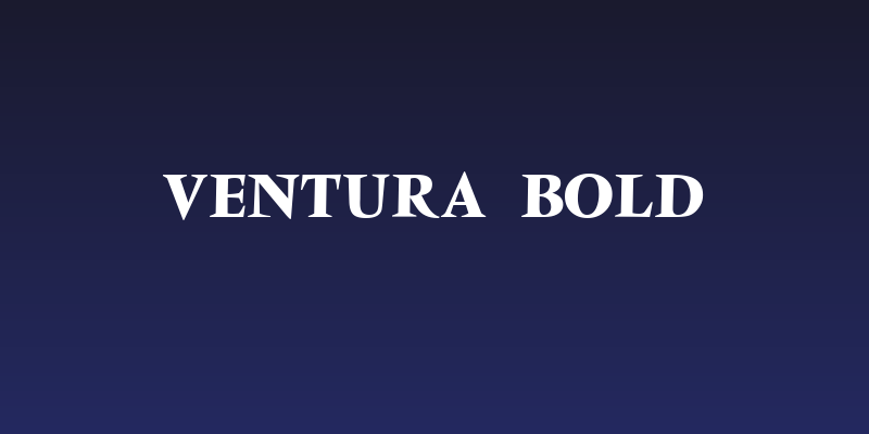 Ventura Bold Social Header