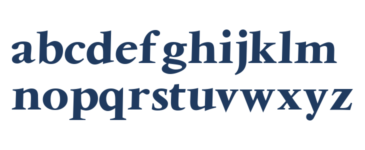 Ventura Bold Lowercase