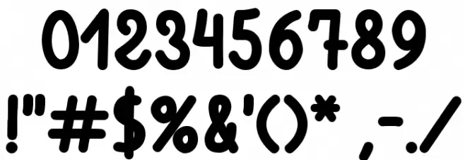 Ventura Edding Bold Font OTHER CHARS