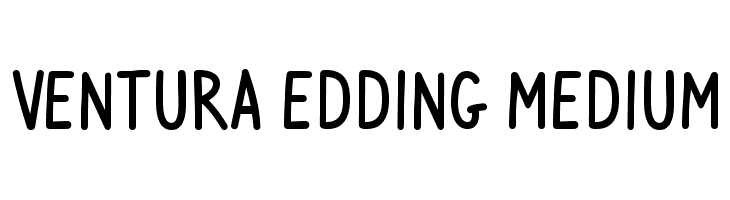 Ventura Edding Medium Font