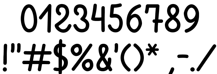 Ventura Edding Medium フォント その他の文字