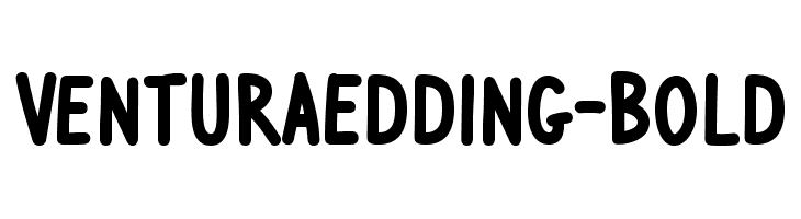 VenturaEdding-Bold  font caratteri gratis