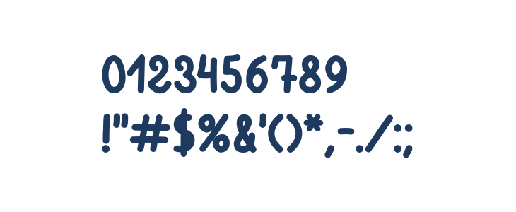 VenturaEdding-Bold Other Characters