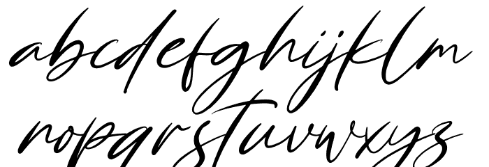 Venturas Font LOWERCASE