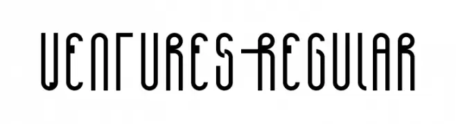 Ventures-Regular  Frei Schriftart Herunterladen