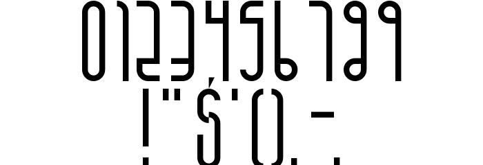 Ventures-Regular Font OTHER CHARS