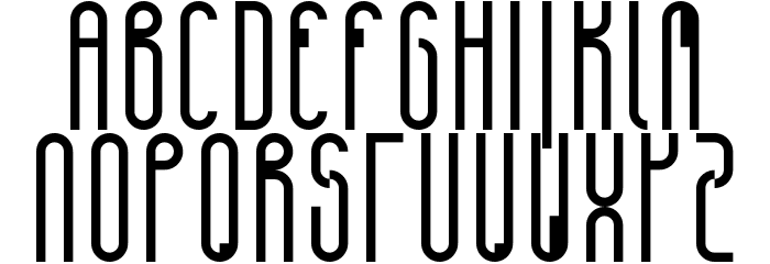 Ventures-Regular Font LOWERCASE