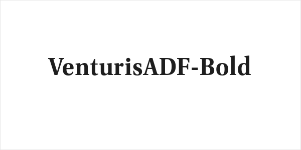 VenturisADF-Bold Logo