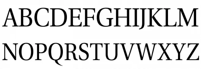VenturisADF-Regular Schriftart Groß