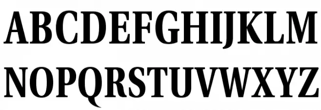 VenturisADFCd-Bold Schriftart Groß