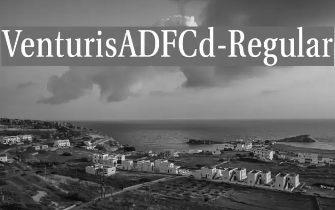 VenturisADFCd-Regular Font examples