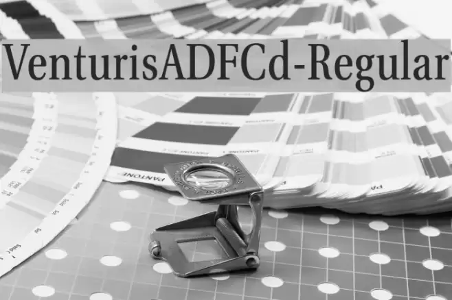 VenturisADFCd-Regular Font examples