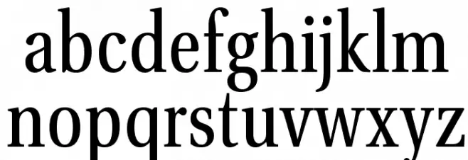 VenturisADFCd-Regular 字体 小写