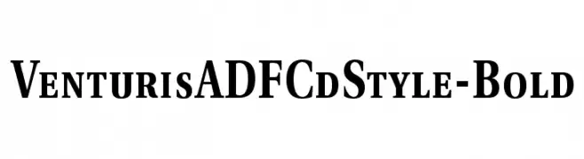 VenturisADFCdStyle-Bold  Descarca Fonturi Gratis